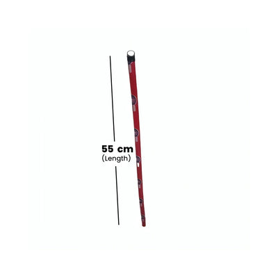 THS CJ999TH Red Plastic Coated Wooden Handle With Thread 120cm