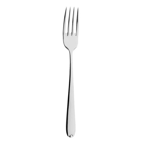 Sola Fleurie Dessert Fork Silver 18/10 Stainless Steel 2.5mm, Length 184mm - Pack Of 12