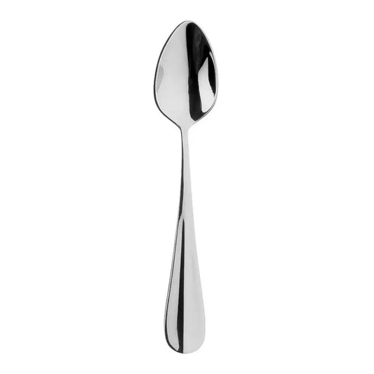 Sola Hollands Glad Demitasse Spoon Silver 18/10 Stainless Steel 2.5mm, Length 116mm - Pack Of 12