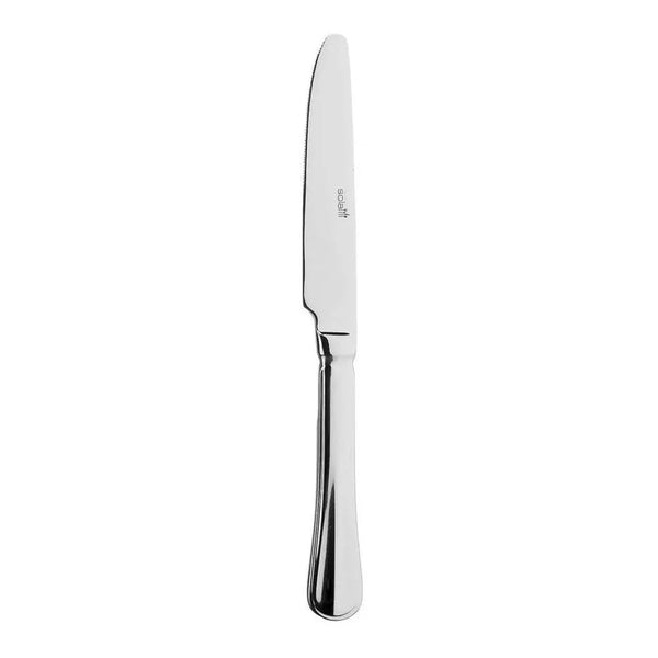 Sola Hollands Glad Dessert Knife standing Silver 18/10 Stainless Steel 8.5mm, Length 222mm - Pack of 12