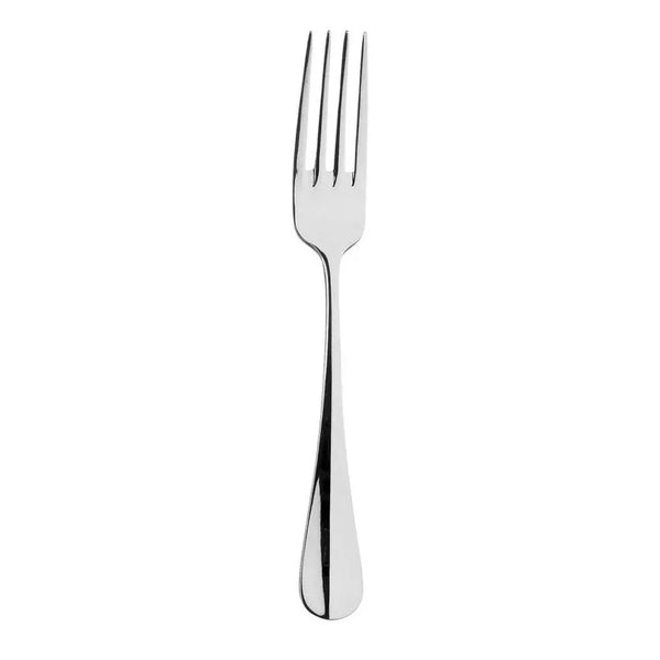 Sola Hollands Glad Table Fork Silver 18/10 Stainless Steel 3.5mm, Length 205mm - Pack Of 12