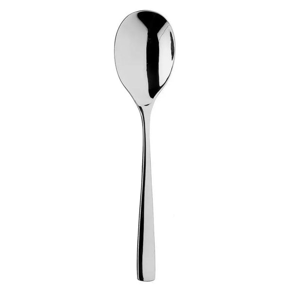 Sola Lotus Salad Spoon Silver 18/10 Stainless Steel 3.5mm, Length 211mm - Pack of 12