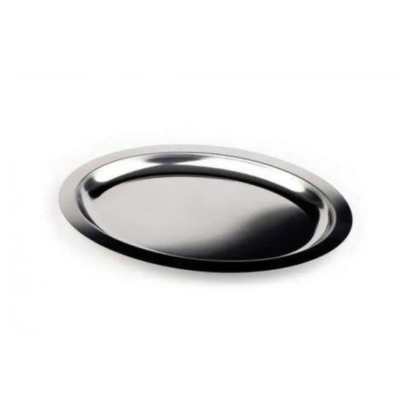 Stainless Steel Oval Tray, L 50 x W 36 cm