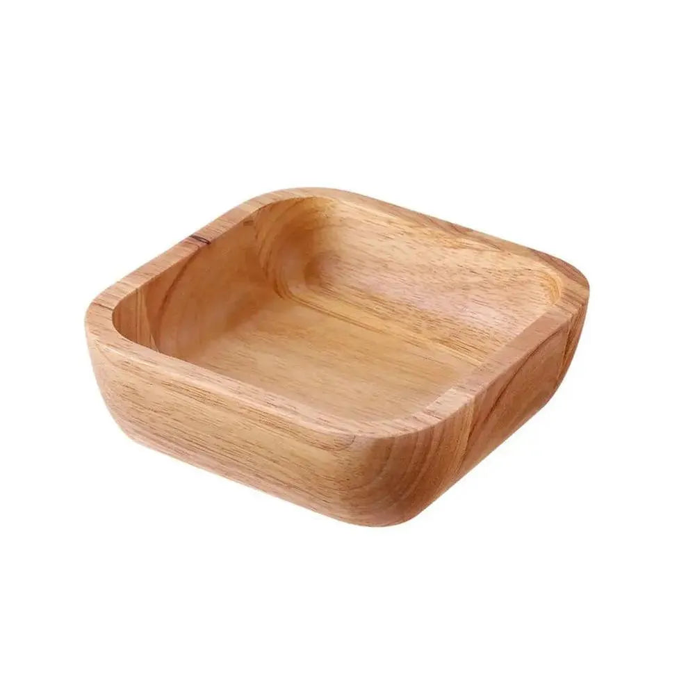 Sunnex Oak Wood Salad Bowl, 21 cm