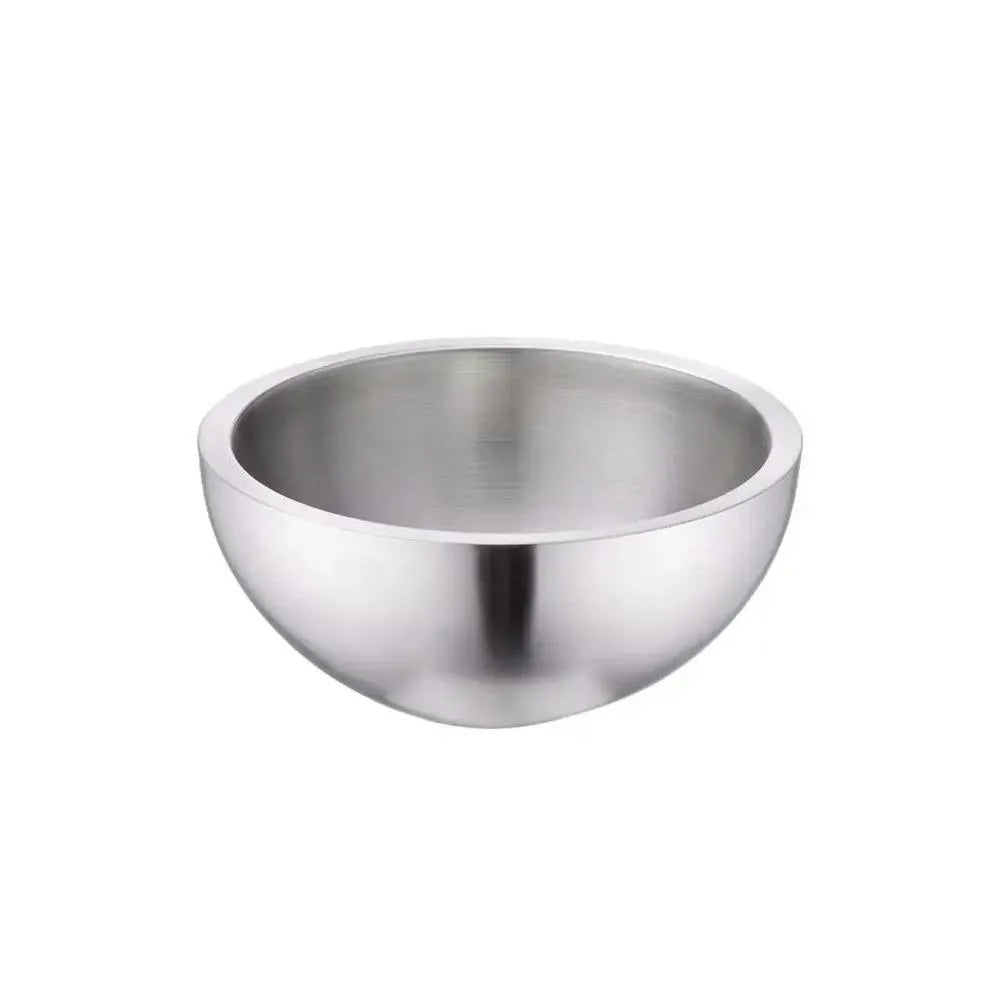 Sunnex Stainless Steel Double Wall Salad Bowl Silver, 16 cm