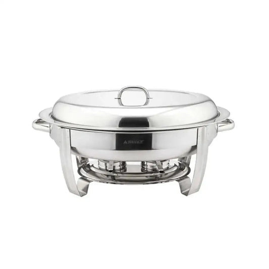 Sunnex Stainless Steel Regal Chafer Oval, 9 Ltr, 70 x 45 x 29 cm