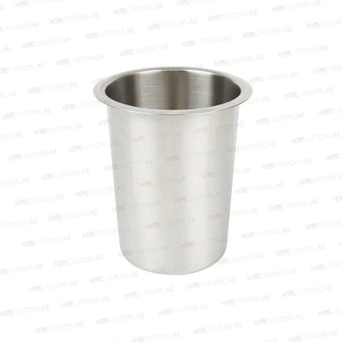 Tablecraft 10898 Stainless Steel Solid Flatware Cylinder, Ø 4 1/2