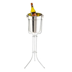 Tablecraft 5288 Stainless Steel Chrome Plated Bucket Stand, 76 x 19 x 2.54 cm