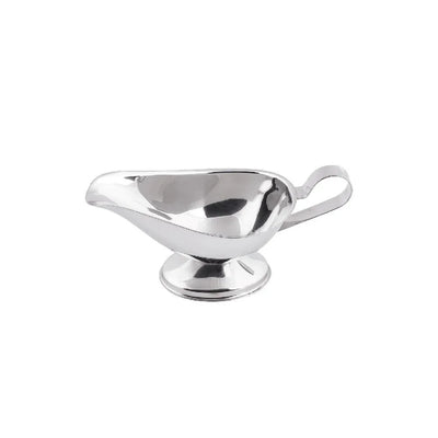 Tablecraft 7805 Stainless Steel Traditional Sauce Boat 17 x 8 x 8 cm