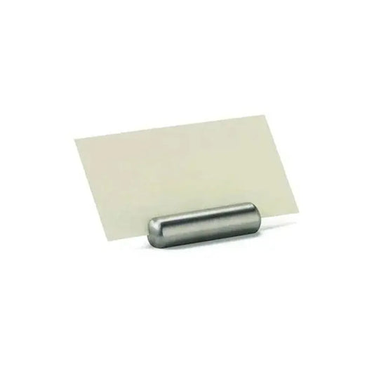 Tablecraft 795 Stainless Steel Bullet Menu Card Holder,  L 5 x W 1.4  x H 1.4 cm