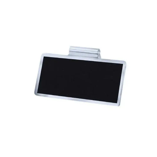 Tablecraft CBTSS3 Stainless Steel Chalkboard Buffet Tag,  L 7 cm