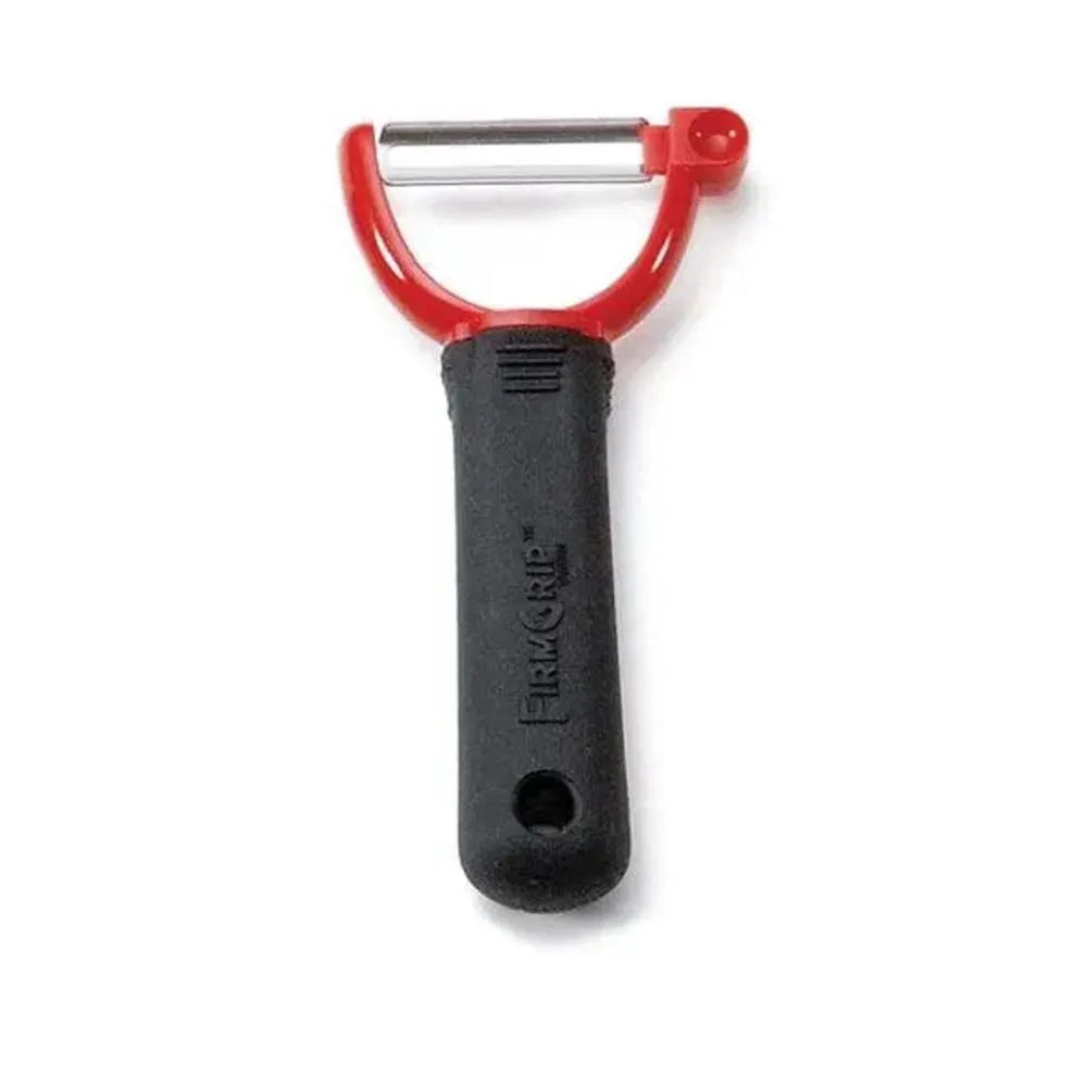 Tablecraft E5602 Straight Edge Firmgrip Y Peeler Red l 14.5 x w 7 x 3 cm