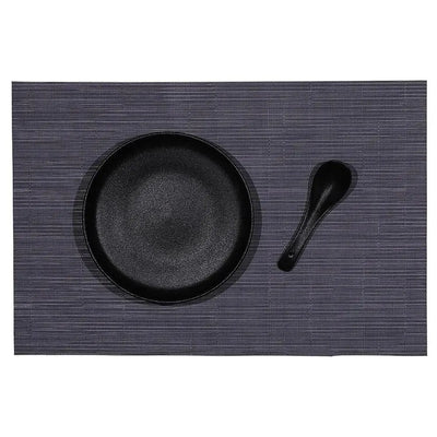 Wundermaxx 951.240 Poly Vinyl Placemat Grey 30.5 X 45.7 cm, Pack of 10