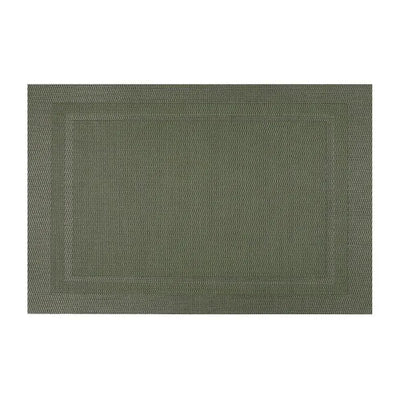 Wundermaxx 951.247 Poly Vinyl Placemat Green 30.5 X 45.7 cm, Pack of 10