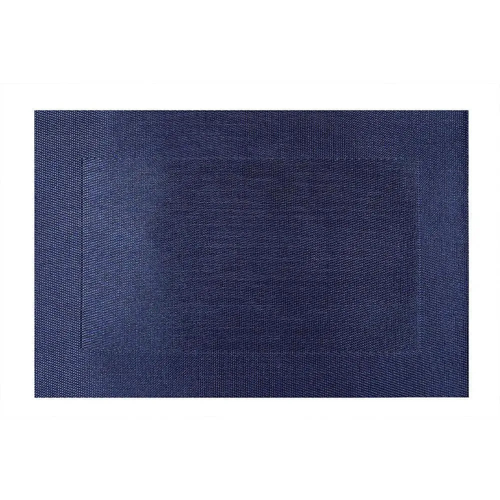 Wundermaxx 951.249 Poly Vinyl Placemat Blue 30.5 X 45.7 cm, Pack of 10