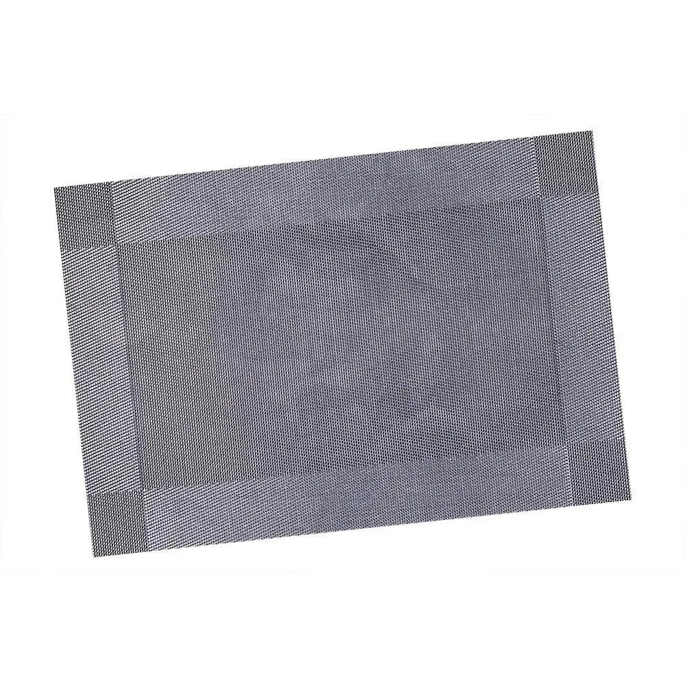 Wundermaxx 951.250 Poly Vinyl Placemat Grey 30.5 X 45.7 cm, Pack of 10