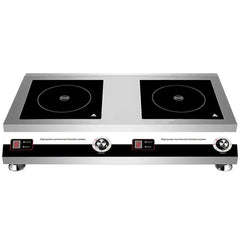 THS ALP-CX002 Single Phase Commercial Induction Cooker With Two Burners, Power 7 kW