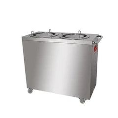 THS B005-2 Electric 800W Double Plate Warming Cart, 103 X 48 X 90 cm