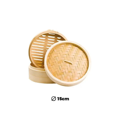 THS Bamboo Round Steamer 15cm