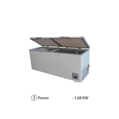 THS BD/BC-468 Electric Double Door Chest Freezer Flat or Curved Bottom Structure, Power 1.68 KW - HorecaStore