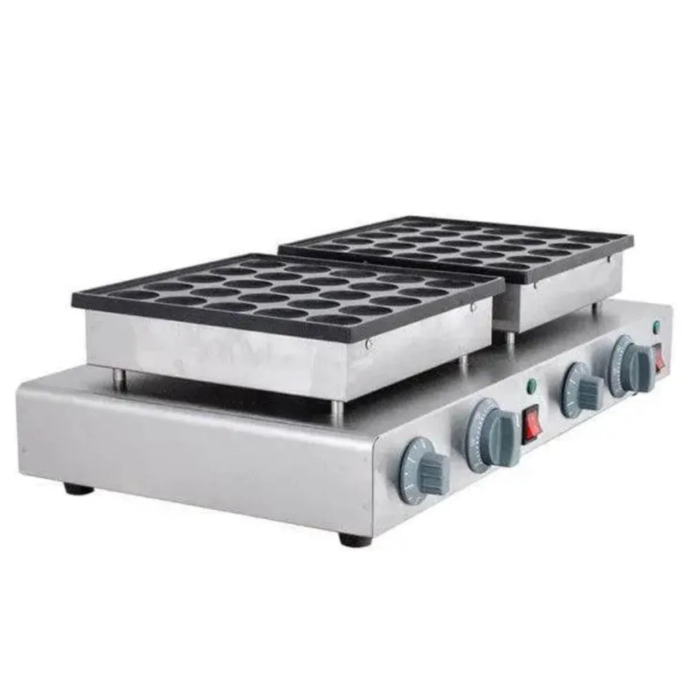 THS FY-2241 Electric 1800W Double Small Pancake Machine Cast Iron Plates