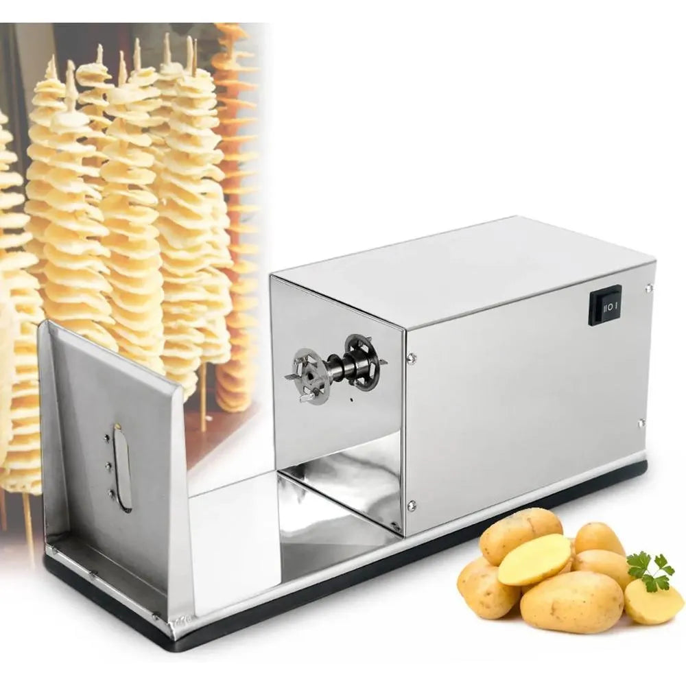 THS H0025 Electric Potato Slicer Machine 10W, 48 X 20 X 21 cm