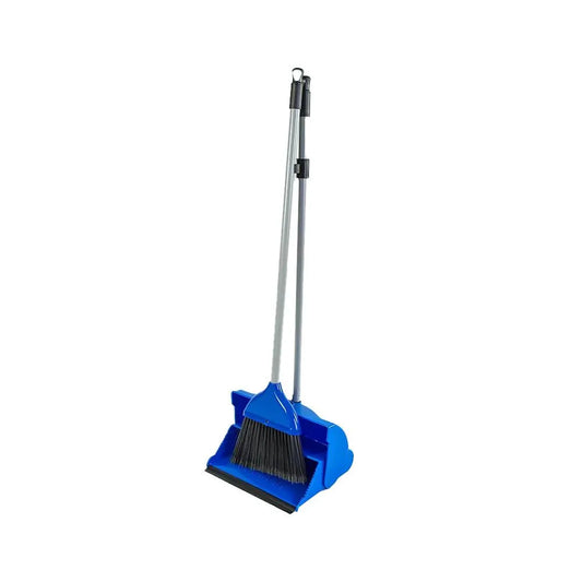 THS MR825 Long Handle Dust Pan Set Blue