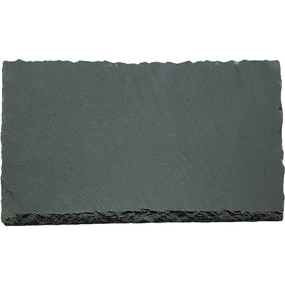 THS SL0004 rectangle Slate Plate 26X16CM Charcoal