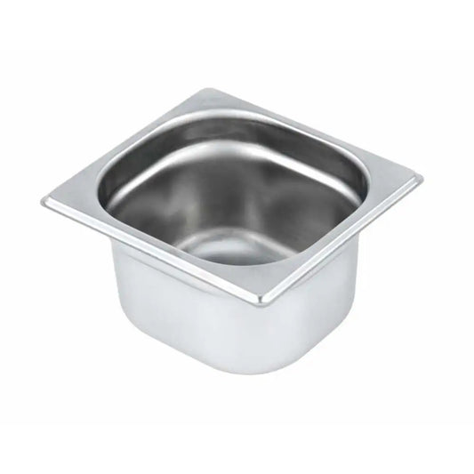 THS Stainless Steel GN 1/6 Pan (GM62SS06), Depth 65cm