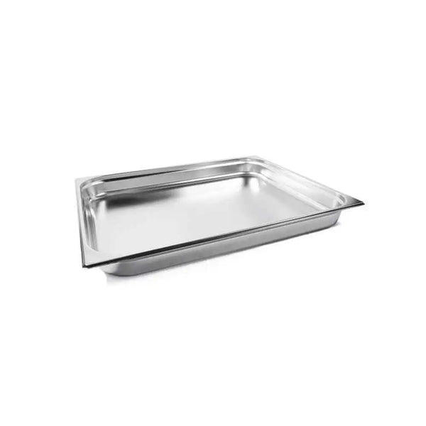 THS Stainless Steel GN 2/1 Pan (CN212SSMA08), Depth 6.5cm