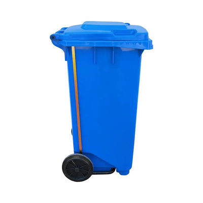 THS Waste Bin 240 Liters With Pedal, Blue