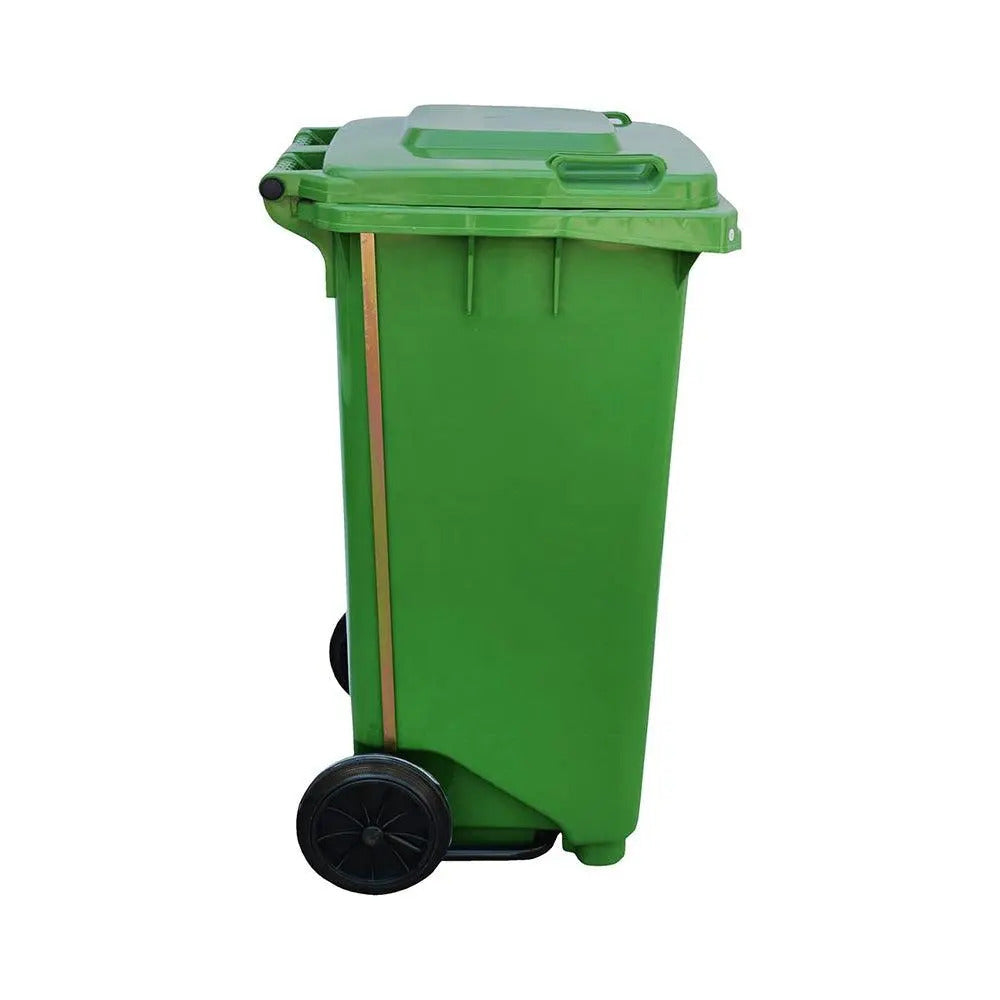 THS Waste Bin 240 Liters With Pedal, Green