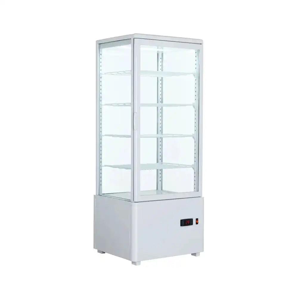 THS XC-98L Electric 4 Side Glass Refrigerating Showcase 98 L, Power 2.6 KW - HorecaStore