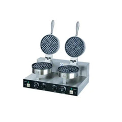 THS YS-2 Electric Double Waffle Machine Cast iron Plates 2000W