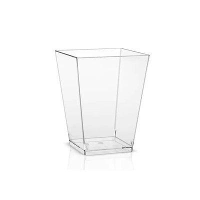 Tribeca Exclusive Prisma Polycarbonate Pc Clear Dessert Cup 160 ml, BOX QUANTITY 60 PCS