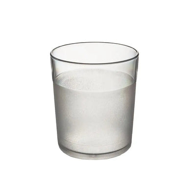 Tribeca Polycarbonate Clear Frosted Tumbler Econ 350 ml, BOX QUANTITY 200 PCS