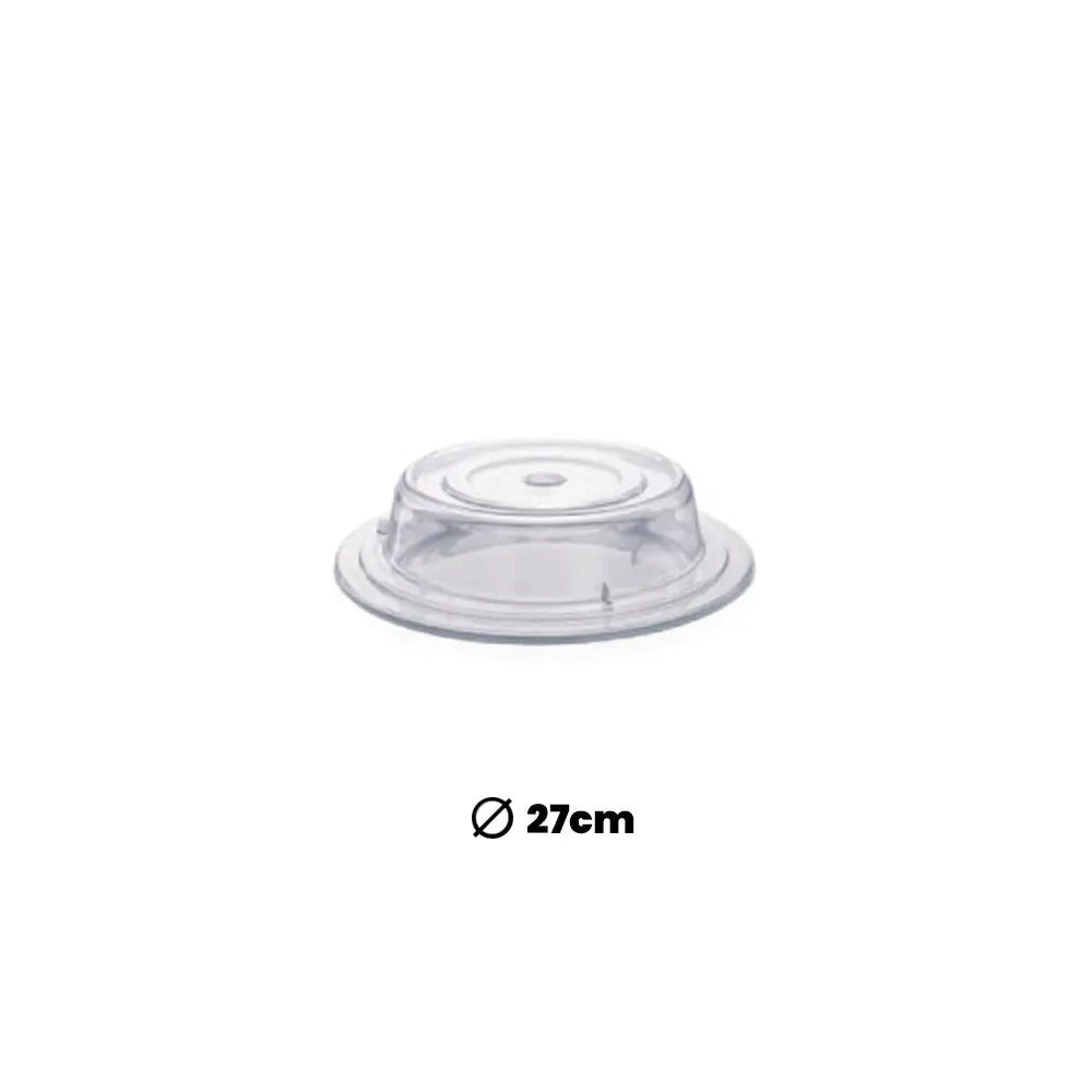 Tribeca Polycarbonate Clear Plate Cover 27 Cm, BOX QUANTITY 25 PCS