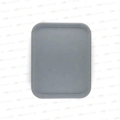 Vague Rectangle Polypropylene Fast Food Tray 45X35cm Grey - 6/Case