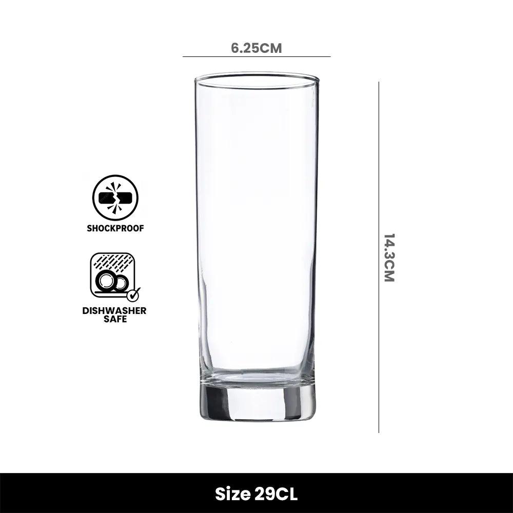 Vicrila Aiala Highball Glass, 29 cl, Pack of 12 - HorecaStore