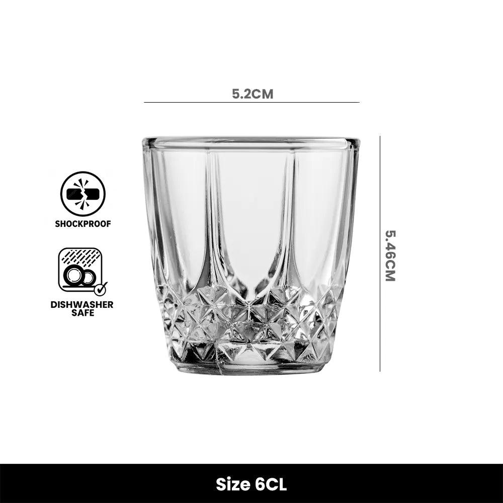 Vicrila Cares Shot Glass, 6 cl, Pack of 24 - HorecaStore