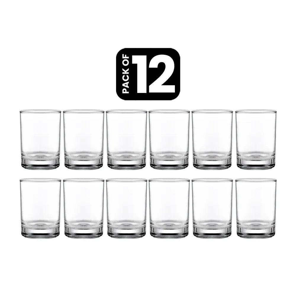 Vicrila Merlot Short Tumbler Glass, 24 cl, Pack of 12 - HorecaStore