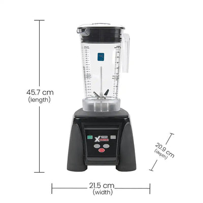 Waring Commercial MX1050XTXSEK Commercial Blender Electric 1560W, 2 Speed Control With Co-Polyester Container 2L, W46 X H22 cm - HorecaStore