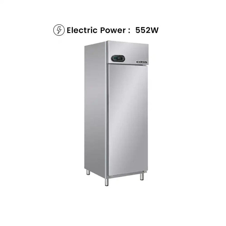 Berjaya BS1FDUF/Z/GN Electric Upright Single Magnetic Door Freezer 650L, Power 552W, 68 X 84 X 206 cm - HorecaStore