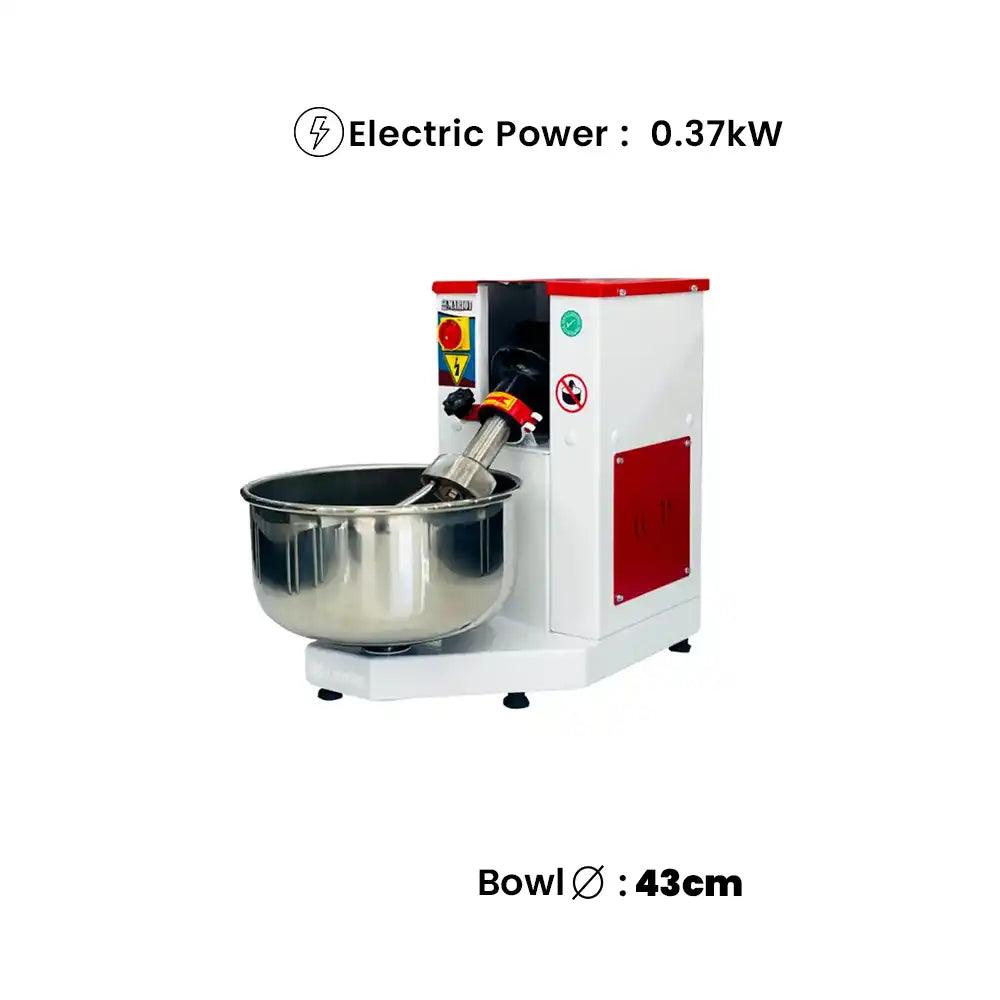 ths vhe hyp 15m dough with fork mixer ming 0 37 kw 49 x 75 x 66 cm