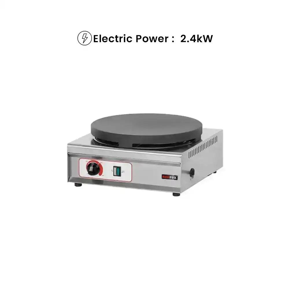 RM Gastro CRE135 Single Electric Crepe Machine, Power 2.4 kW, 38 x 38 x 19 cm   HorecaStore