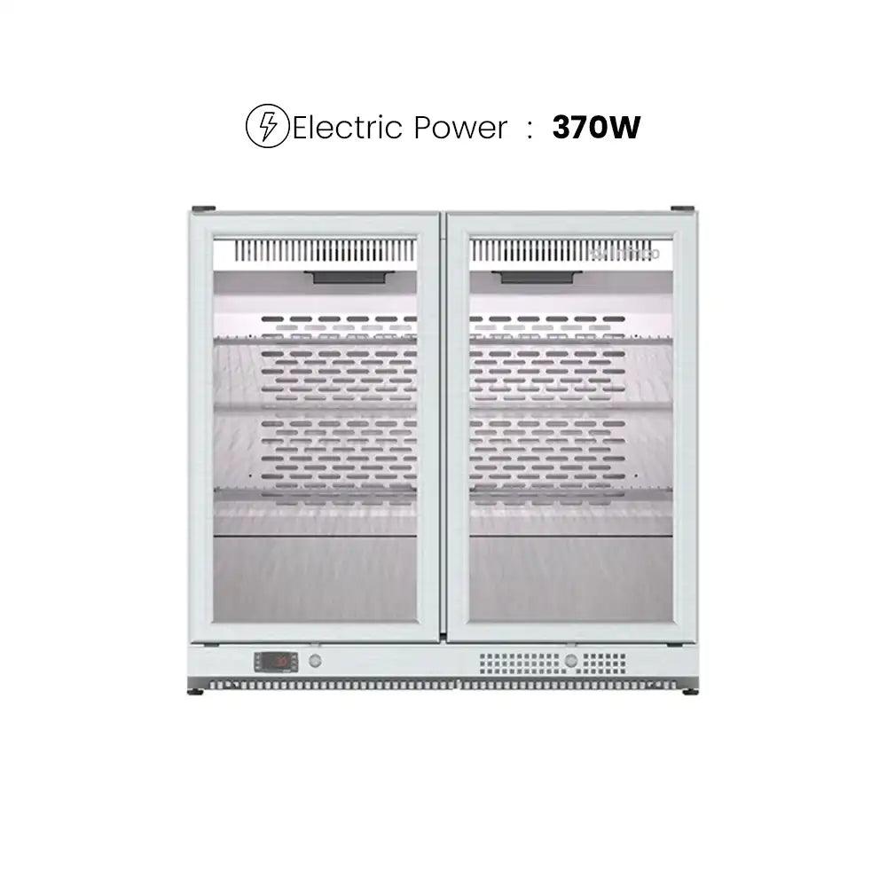 Infrico ERV 25 II SH Horizontal Refrigerator Display With Glass Doors 370W - HorecaStore