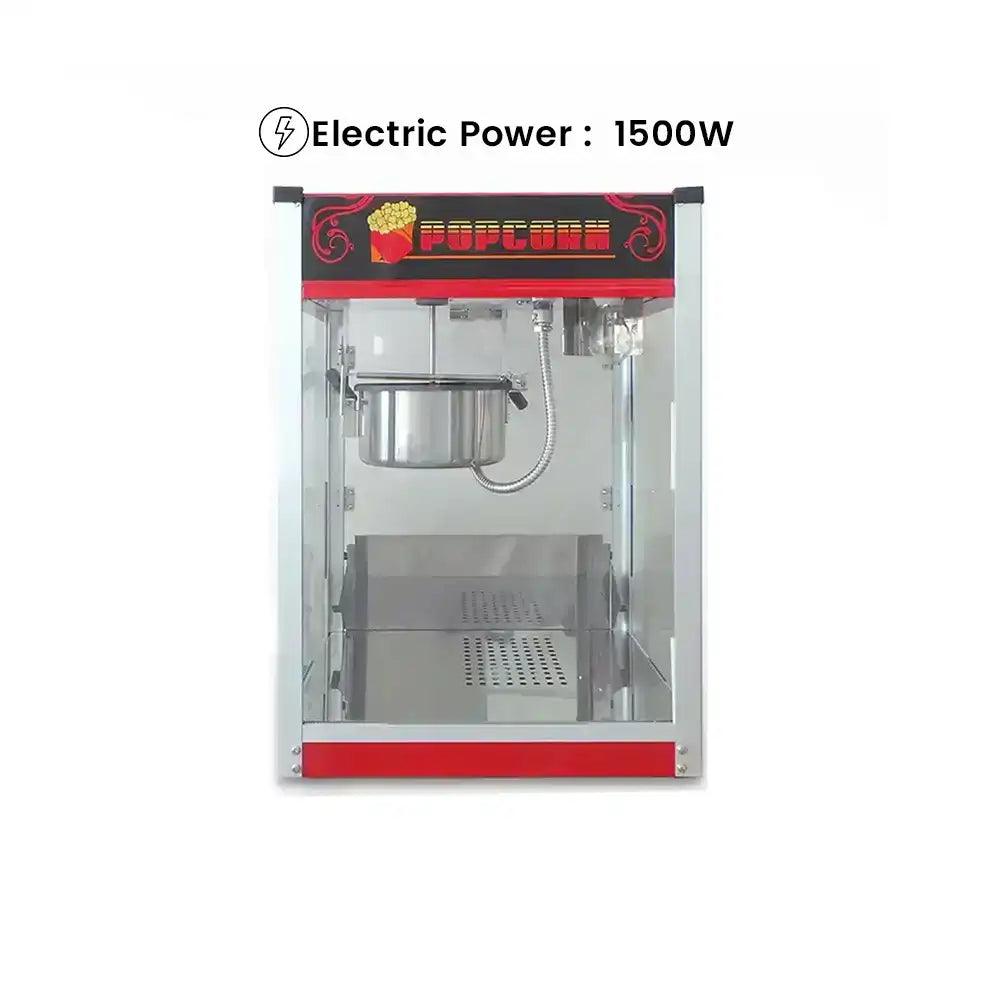 THS EB-07 Economic Popcorn Machine, Electric Power 1500W - HorecaStore