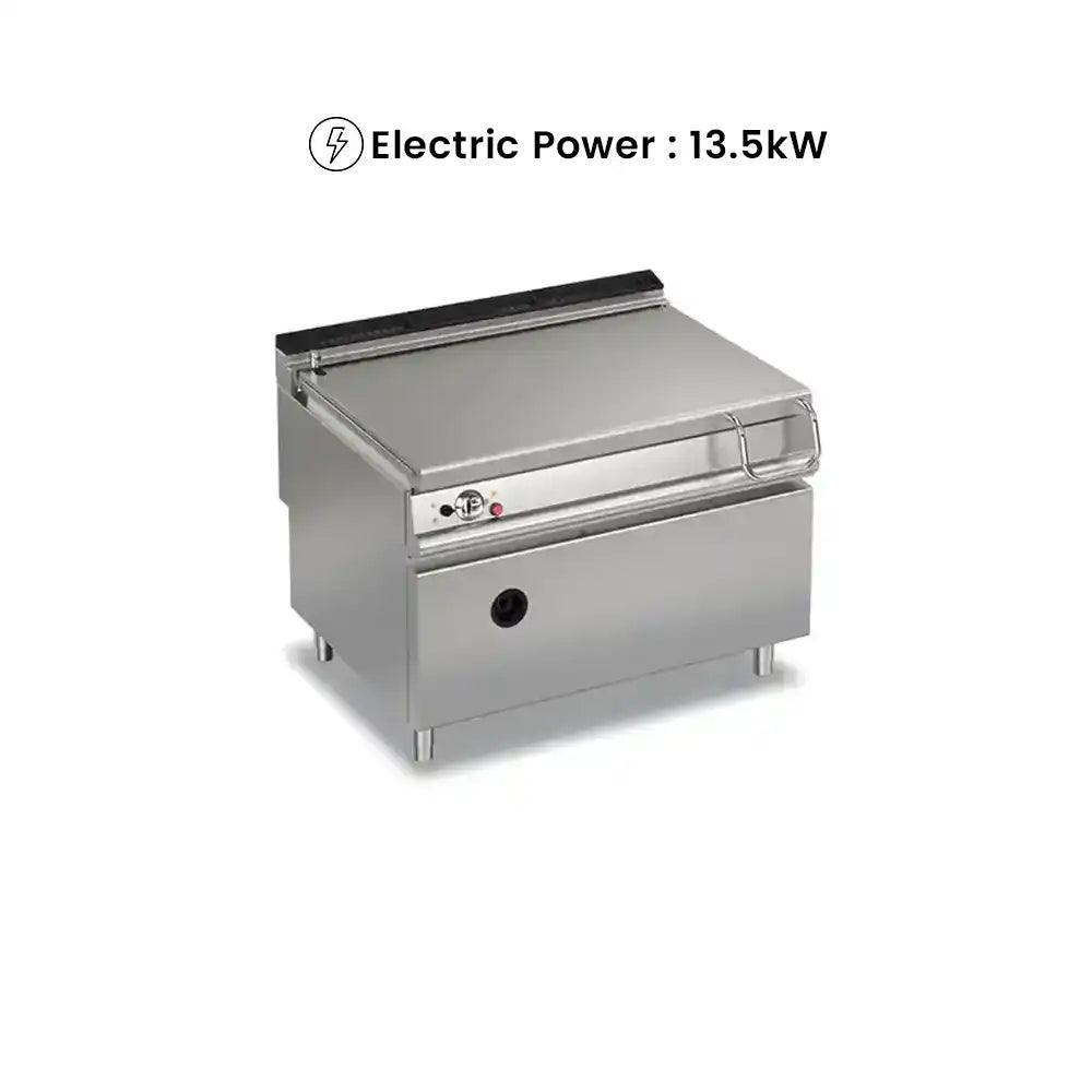 Baron Q90BR/GM120 Gas Bratt Pan With Motorised Tilting 120 L, Power 24 kW - HorecaStore