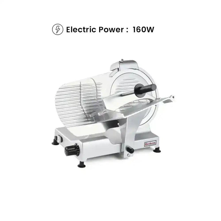 Beckers BKL 250 Electric 160 W Meat Slicing Machine - HorecaStore