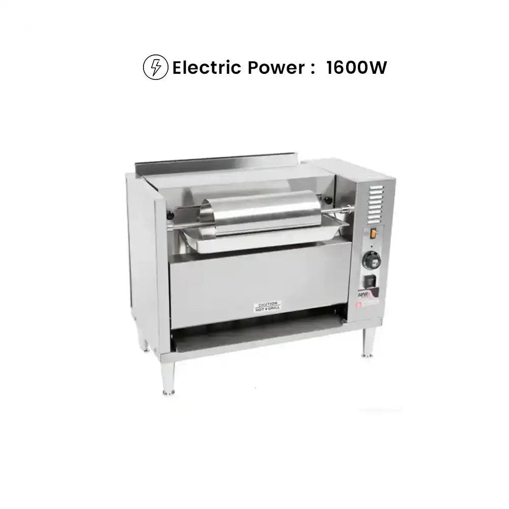 apwwyott m 83 vertical conveyor bun grill toaster fast heat up heavy duty stainless steel 50 8 x 62 5 x 30 4 cm